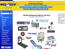 Tablet Screenshot of buymedtech.com